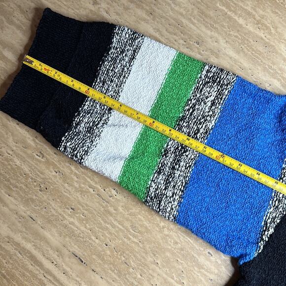 Ruby Rd. Plus Size Oversized Sweater Vertical Stripes Knit Mock Neck Sweater - Picture 6 of 11